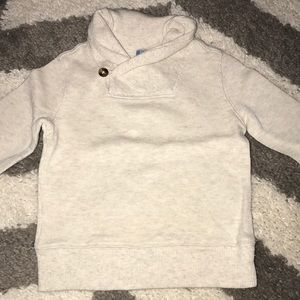 GAP baby shawl collar pullover sweater